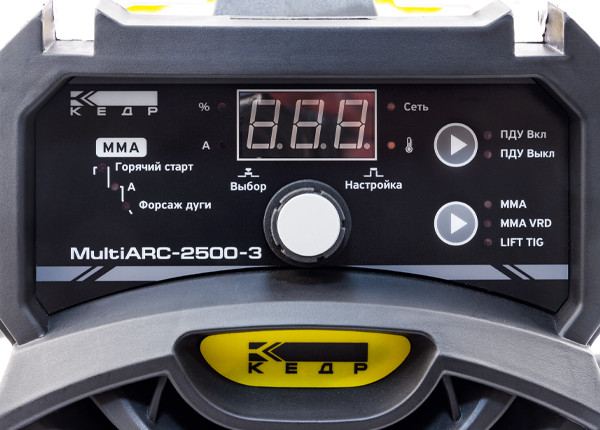 Цифровая панель управления КЕДР MultiARC-2500-3